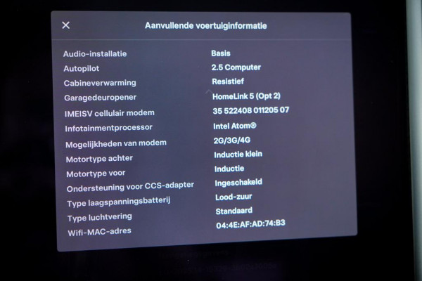 Tesla Model S 75D Base / CCS / Enhanced Autopilot