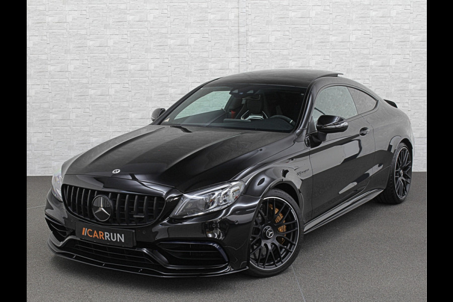 Mercedes-Benz C-Klasse Coupé 63 S AMG | Keramisch | Schaalstoelen | AMG Driver's Package | Aero-Pakket | Panorama | Burmester | Multi-Beam LED | Memory | ACC | Rij-Assistentie Pakket | Keyless-Go | Sfeerverlichting | Carplay |