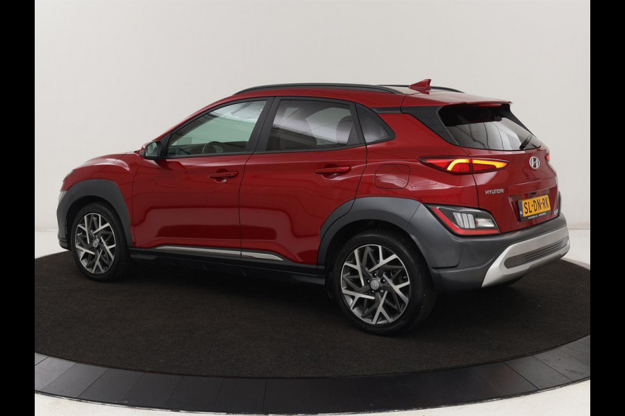 Hyundai Kona 1.6 GDI HEV Premium | Leder | Head-Up | Stoel & stuurverwarming | Adaptive cruise | Camera | Carplay | Keyless | Navigatie | Keyless | Full LED