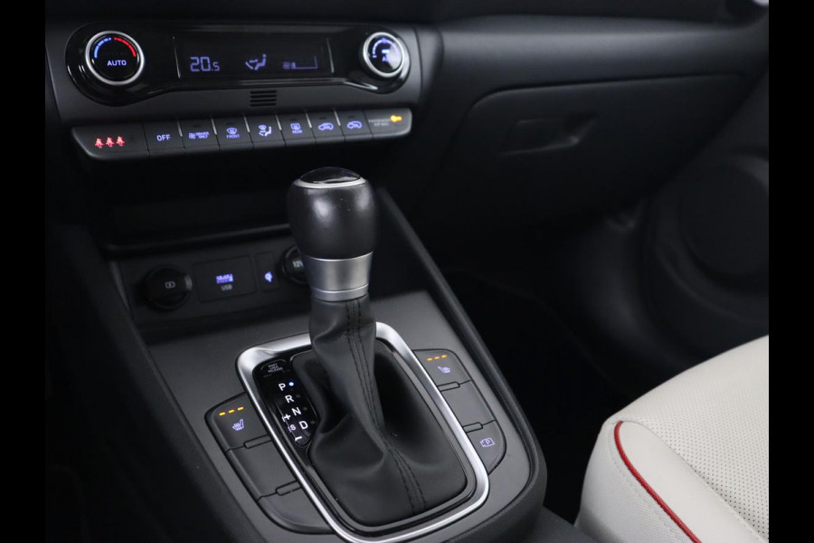 Hyundai Kona 1.6 GDI HEV Premium | Leder | Head-Up | Stoel & stuurverwarming | Adaptive cruise | Camera | Carplay | Keyless | Navigatie | Keyless | Full LED