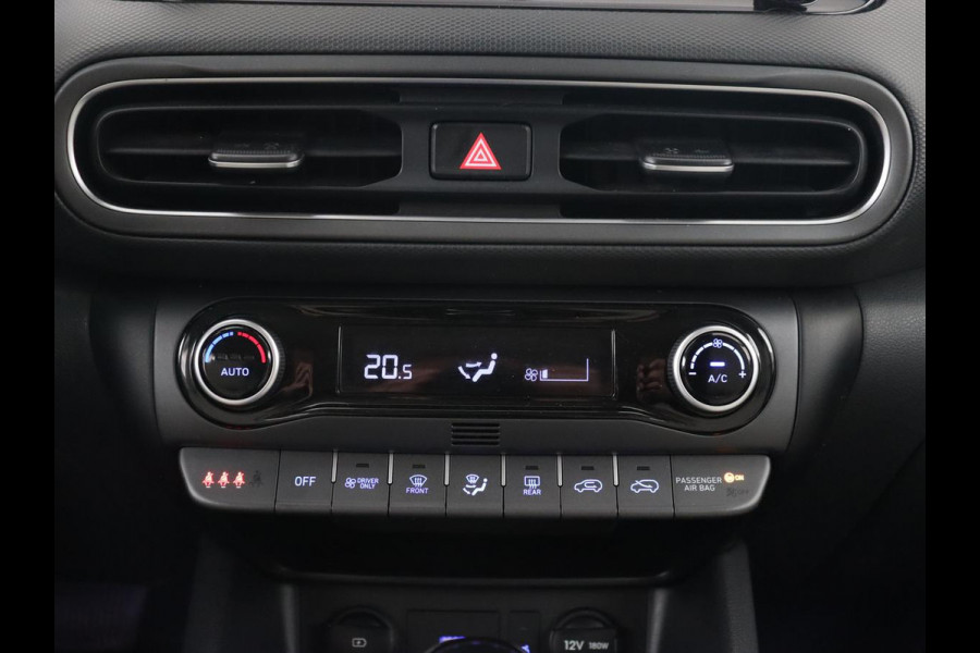 Hyundai Kona 1.6 GDI HEV Premium | Leder | Head-Up | Stoel & stuurverwarming | Adaptive cruise | Camera | Carplay | Keyless | Navigatie | Keyless | Full LED