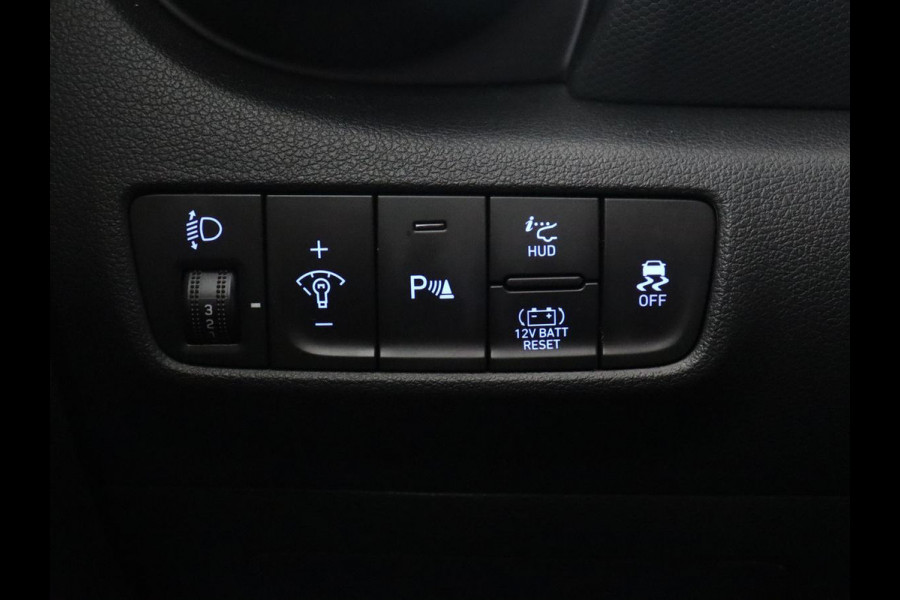 Hyundai Kona 1.6 GDI HEV Premium | Leder | Head-Up | Stoel & stuurverwarming | Adaptive cruise | Camera | Carplay | Keyless | Navigatie | Keyless | Full LED