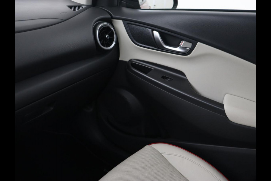 Hyundai Kona 1.6 GDI HEV Premium | Leder | Head-Up | Stoel & stuurverwarming | Adaptive cruise | Camera | Carplay | Keyless | Navigatie | Keyless | Full LED