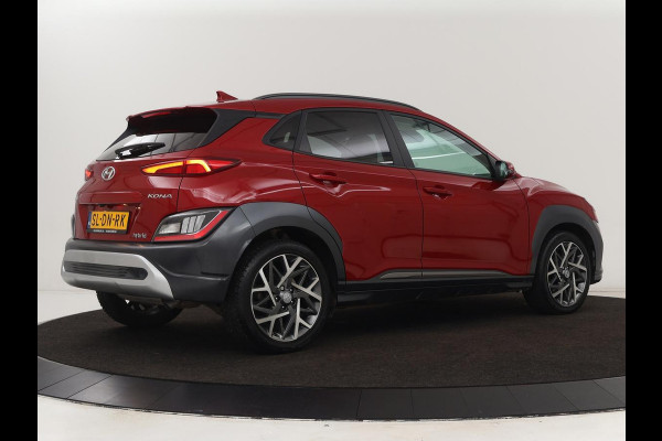 Hyundai Kona 1.6 GDI HEV Premium | Leder | Head-Up | Stoel & stuurverwarming | Adaptive cruise | Camera | Carplay | Keyless | Navigatie | Keyless | Full LED