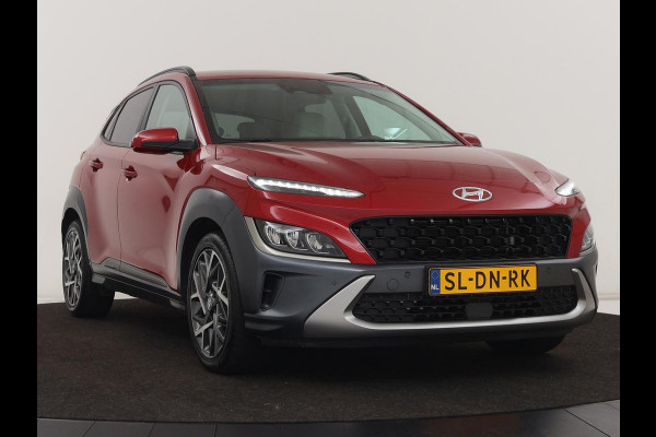 Hyundai Kona 1.6 GDI HEV Premium | Leder | Head-Up | Stoel & stuurverwarming | Adaptive cruise | Camera | Carplay | Keyless | Navigatie | Keyless | Full LED