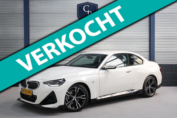 BMW 2 Serie Coupé 218i M-Sport LED/HALF LEDER+ALCANTARA/LMV/CRIUSE/ECC/12 MND GARANTIE!