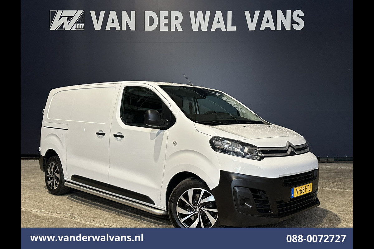 Citroën Jumpy 2.0 BlueHDI 123pk L2H1 Euro6 Airco | 2500kg Trekhaak | LM velgen | Sidebars | Parkeersensoren | Cruisecontrol Bijrijdersbank