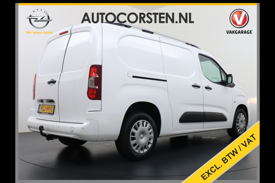 Opel Combo D 131PK L2H1 Trekhaak Airco Navi Camera Apple Carplay Android Auto Cruise Control Pdc DAB Edition+ 1.5CDTi 131pk/300Nm Betonplex Vloer Wandbetimmering Schuifdeur Exterieurpakket 2 Euro 6 1e Eigenaar Zeer Compleet 1200kg trekvermogen Uniek met dit vermogen!