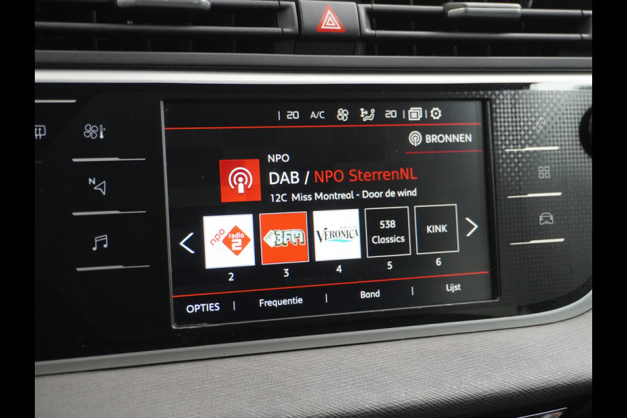 Citroën Grand C4 Spacetourer 1.2T 131pk Automaat 7-Persoons Apple Carplay Android Auto Camera Navi Pdc Keyless Stoelverwarming DAB Cruise Control Pdc Ecc Bluetooth Usb Led Isofix Lmv PureTech Shine Origineel Nederlandse Auto