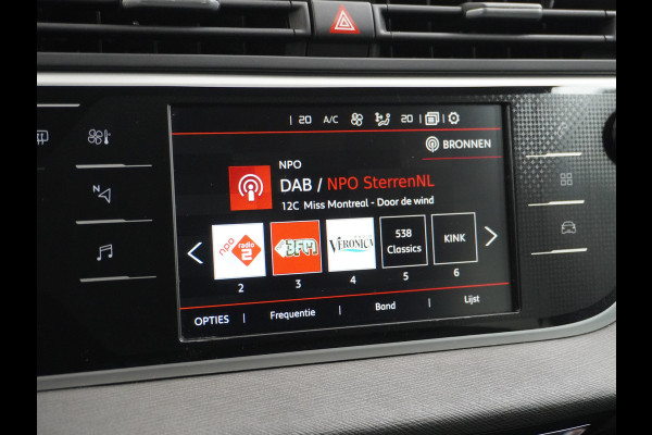 Citroën Grand C4 Spacetourer 1.2T 131pk Automaat 7-Persoons Apple Carplay Android Auto Camera Navi Pdc Keyless Stoelverwarming DAB Cruise Control Pdc Ecc Bluetooth Usb Led Isofix Lmv PureTech Shine Origineel Nederlandse Auto