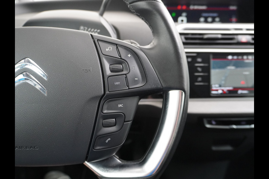 Citroën Grand C4 Spacetourer 1.2T 131pk Automaat 7-Persoons Apple Carplay Android Auto Camera Navi Pdc Keyless Stoelverwarming DAB Cruise Control Pdc Ecc Bluetooth Usb Led Isofix Lmv PureTech Shine Origineel Nederlandse Auto