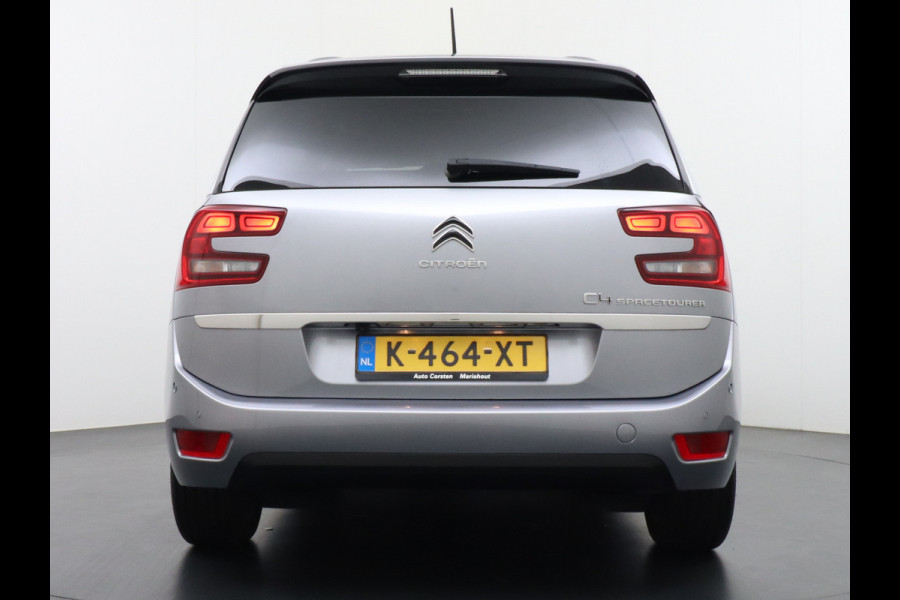 Citroën Grand C4 Spacetourer 1.2T 131pk Automaat 7-Persoons Apple Carplay Android Auto Camera Navi Pdc Keyless Stoelverwarming DAB Cruise Control Pdc Ecc Bluetooth Usb Led Isofix Lmv PureTech Shine Origineel Nederlandse Auto