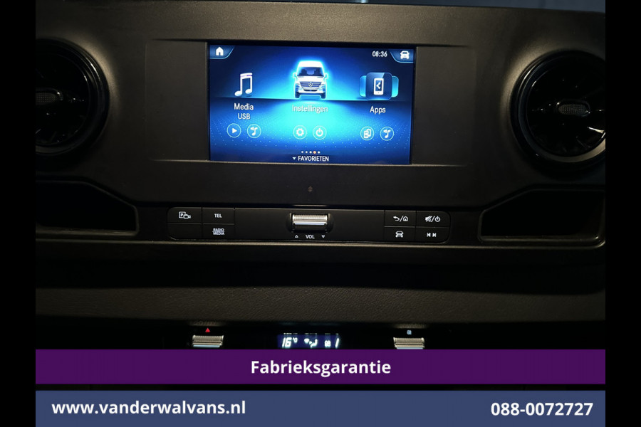 Mercedes-Benz Sprinter 317 CDI 170pk L3H2 Fabrieksgarantie Euro6 BPM VRIJ Airco | Camera | Apple Carplay | Android Auto | Cruisecontrol Bijrijdersbank,