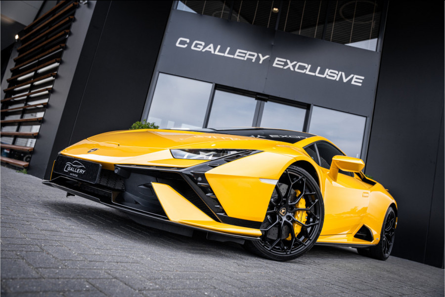 Lamborghini Huracan 5.2 V10 Tecnica RWD - Giallo Inti | Fabrieksgarantie | Dealeronderhouden | Lift | Sensonum
