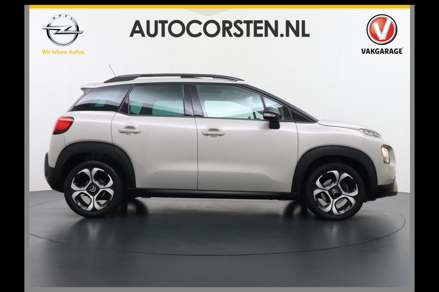 Citroën C3 Aircross T111PK AUT-6 Panodak 360°Camera Apple Carplay Android Navi Ecc Cruise Control Stoelverwarming S&S Shine PDC DAB+ Regen-Lichtsensor Bluetooth Connect Box PureTech Zeer complete Aircross met automaat!