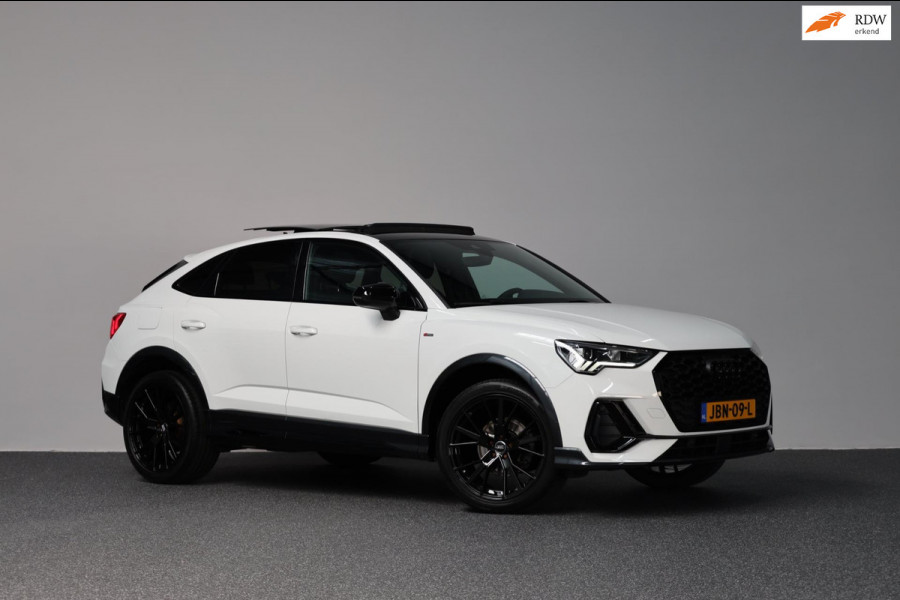 Audi Q3 Sportback 35 TFSI S Edition 3x S-line LED/VIRTUAL/SFEER/PANO/HALF LEDER+S.VERWARMING/20" LMV/CAM/LINE/ACC/12 MND GARANTIE!