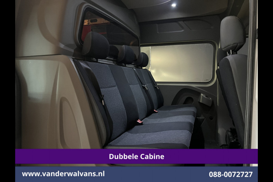 Opel Movano 2.3 Turbo 146pk L2H2 Dubbele cabine Euro6 Airco | Imperiaal | Omvormer | 2500kg Trekhaak Navigatie, Camera, Cruisecontrol, Parkeersensoren, 5-zits