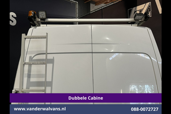 Opel Movano 2.3 Turbo 146pk L2H2 Dubbele cabine Euro6 Airco | Imperiaal | Omvormer | 2500kg Trekhaak Navigatie, Camera, Cruisecontrol, Parkeersensoren, 5-zits
