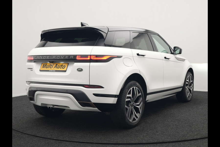 Land Rover Range Rover Evoque P300e AWD R-Dynamic HSE Plug in Hybrid 300pk Dealer O.H PHEV | Trekhaak Afneembaar | 360 Camera | Adaptive Cruise | Lederen Sportstoelen Memory & Verwarmd | Meridian Surround | Apple Carplay | Lane Assist | Keyless | Stuur Verwarmd | Blis | Naviga
