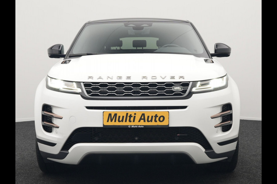 Land Rover Range Rover Evoque P300e AWD R-Dynamic HSE Plug in Hybrid 300pk Dealer O.H PHEV | Trekhaak Afneembaar | 360 Camera | Adaptive Cruise | Lederen Sportstoelen Memory & Verwarmd | Meridian Surround | Apple Carplay | Lane Assist | Keyless | Stuur Verwarmd | Blis | Naviga