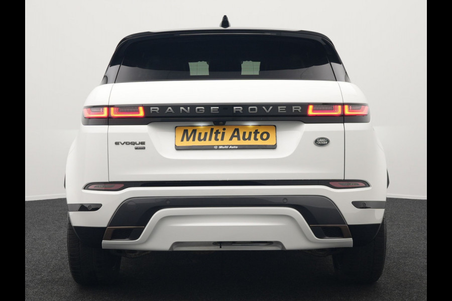 Land Rover Range Rover Evoque P300e AWD R-Dynamic HSE Plug in Hybrid 300pk Dealer O.H PHEV | Trekhaak Afneembaar | 360 Camera | Adaptive Cruise | Lederen Sportstoelen Memory & Verwarmd | Meridian Surround | Apple Carplay | Lane Assist | Keyless | Stuur Verwarmd | Blis | Naviga