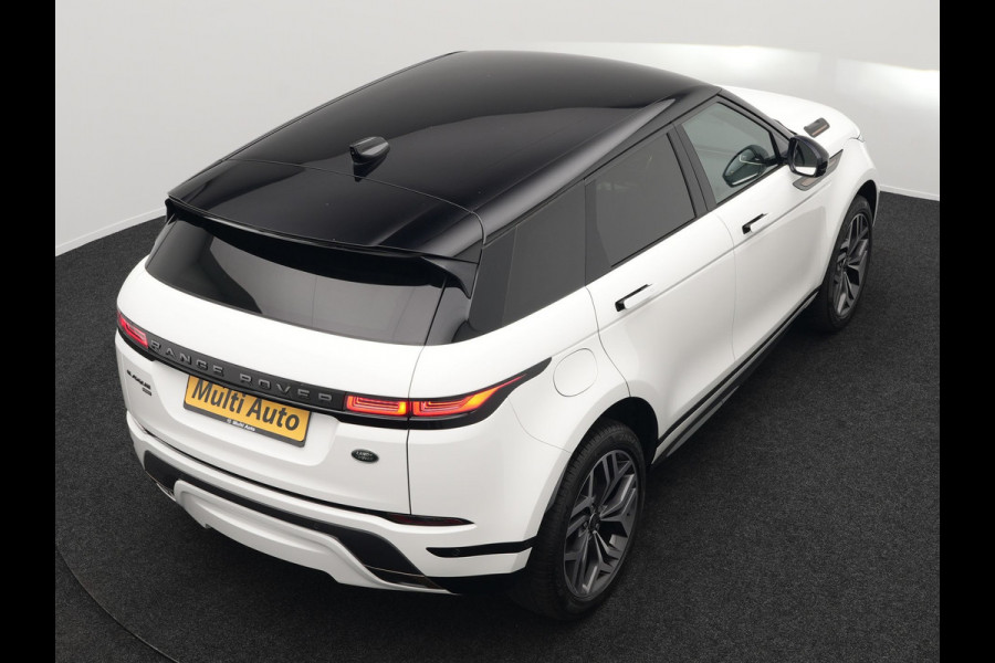 Land Rover Range Rover Evoque P300e AWD R-Dynamic HSE Plug in Hybrid 300pk Dealer O.H PHEV | Trekhaak Afneembaar | 360 Camera | Adaptive Cruise | Lederen Sportstoelen Memory & Verwarmd | Meridian Surround | Apple Carplay | Lane Assist | Keyless | Stuur Verwarmd | Blis | Naviga