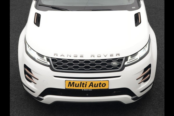 Land Rover Range Rover Evoque P300e AWD R-Dynamic HSE Plug in Hybrid 300pk Dealer O.H PHEV | Trekhaak Afneembaar | 360 Camera | Adaptive Cruise | Lederen Sportstoelen Memory & Verwarmd | Meridian Surround | Apple Carplay | Lane Assist | Keyless | Stuur Verwarmd | Blis | Naviga