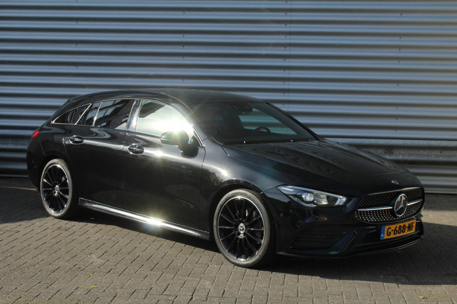 Mercedes-Benz CLA-Klasse Shooting Brake 200 164pk Business Solution AMG AUTOMAAT NL-Auto NAP Clima Cruise Navi Camera Carplay Burmester Dig. Cockpit El. Klep 18"LMV