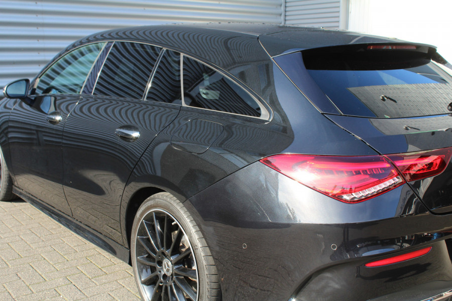 Mercedes-Benz CLA-Klasse Shooting Brake 200 164pk Business Solution AMG AUTOMAAT NL-Auto NAP Clima Cruise Navi Camera Carplay Burmester Dig. Cockpit El. Klep 18"LMV
