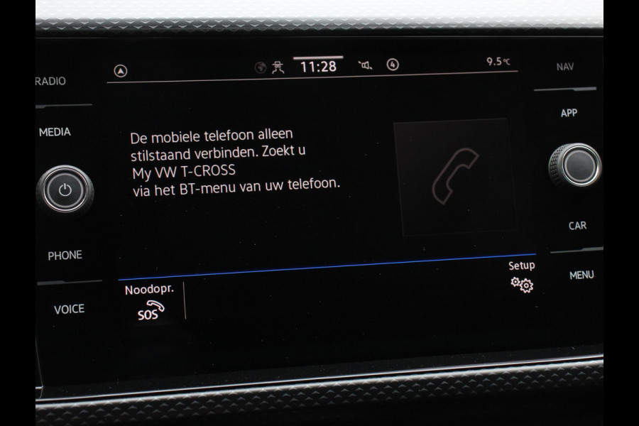 Volkswagen T-Cross 1.0 TSI 110pk DSG Style | Navigatie | Apple Carplay/Android Auto | Climate Control | Camera | Extra Getint Glas | Adaptive Cruise Control