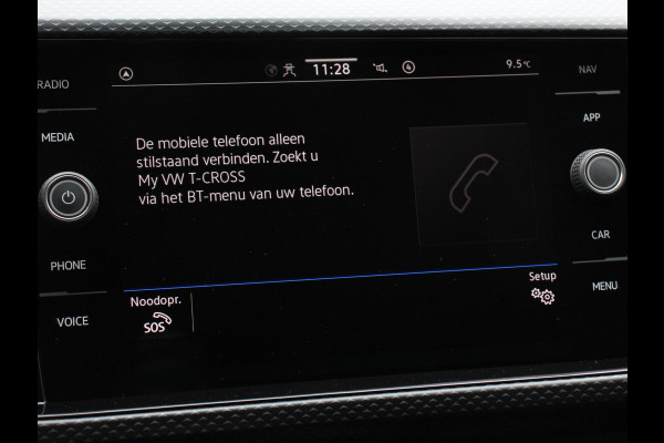 Volkswagen T-Cross 1.0 TSI 110pk DSG Style | Navigatie | Apple Carplay/Android Auto | Climate Control | Camera | Extra Getint Glas | Adaptive Cruise Control
