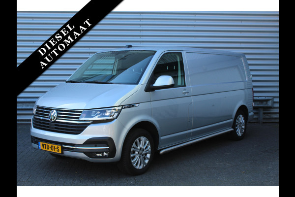 Volkswagen Transporter 2.0 TDI 150pk L2H1 Bulli DSG NL-Auto NAP Airco Cruise Navi Camera 17"LMV Sidebars Trekhaak 2500kg