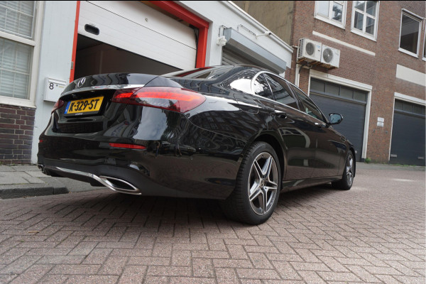 Mercedes-Benz E-Klasse 200 d Business Solution AMG | NL AUTO | 1ste Eigenaar | Dealer onderhouden | Panoramadak | Sfeerverlichting | Leder | 360 camera | Cruise + Lane | Burmester