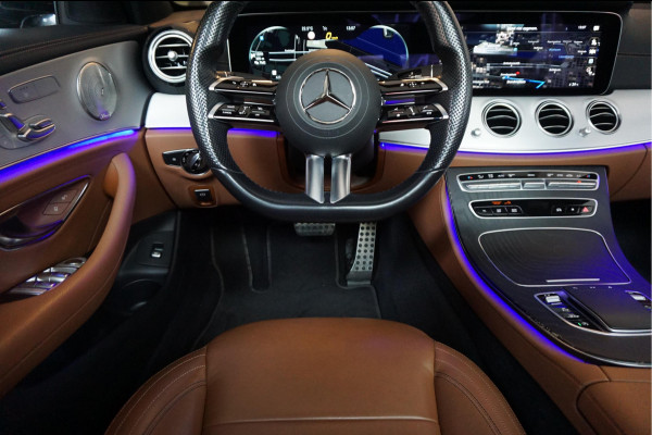 Mercedes-Benz E-Klasse 200 d Business Solution AMG | NL AUTO | 1ste Eigenaar | Dealer onderhouden | Panoramadak | Sfeerverlichting | Leder | 360 camera | Cruise + Lane | Burmester