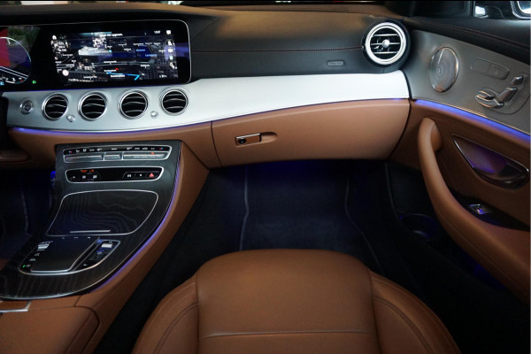 Mercedes-Benz E-Klasse 200 d Business Solution AMG | NL AUTO | 1ste Eigenaar | Dealer onderhouden | Panoramadak | Sfeerverlichting | Leder | 360 camera | Cruise + Lane | Burmester