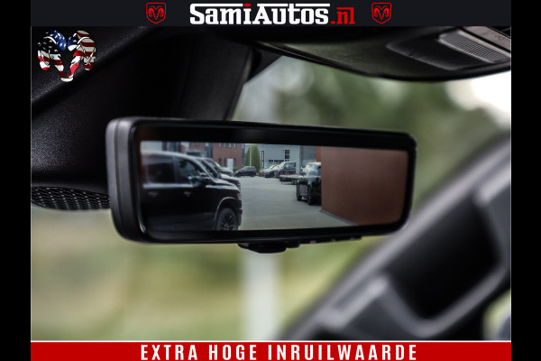 Dodge Ram 1500 DIAMOND LIMITED NIGHT 5.7 V8 | BLACK OPS | MULTITAILGATE | PANO | ADAPTIVE CRUISE | 360CAM | APPLE CARPLAY | PRINS LPG ONDERBOUW | LUCHTVERING | 4X4 | Comfortabele Dubbele Cabine met Royale 5 Zitplaatsen | BEUTY | MEEST COMPLETE UITVOERING | ALLES IN ZWART & WIELEN HOOGGLANS ZWART |