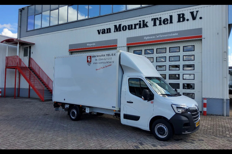 Renault Master 165.35 MET OPBOUW + LAADKLEP 1000 KG. - EURO 6 - V-69-LZN - BPM VRIJ!