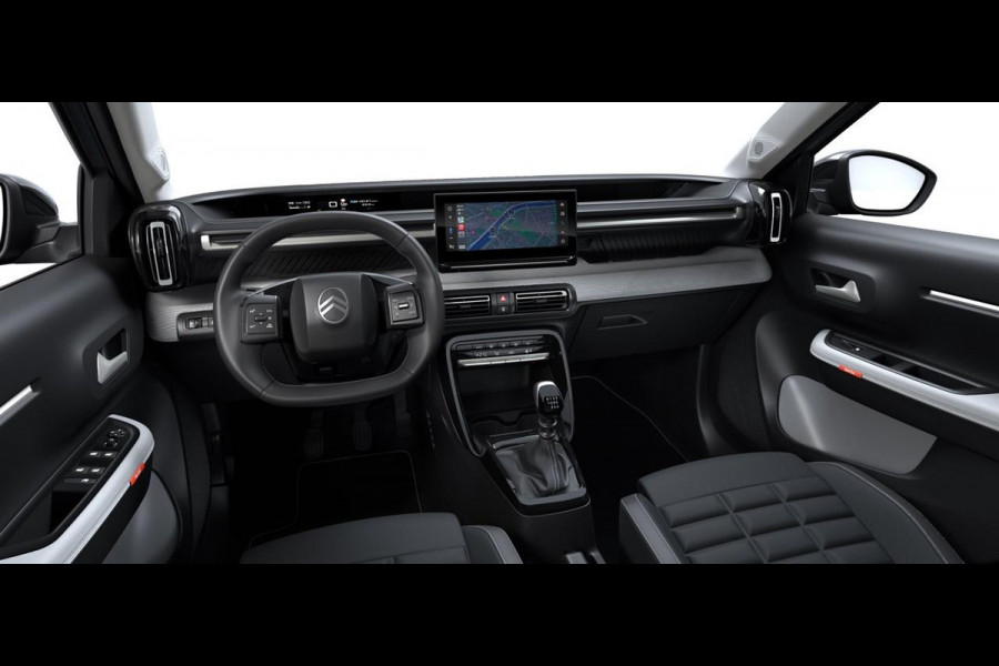 Citroën C3 1.2 Turbo 100pk Max Citroen C3 1.2 Turbo Max | Zwart dak | Parkeersensoren met camera | Climate control | 17" Lichtmetalen velgen | Navigatie | Nieuw model!