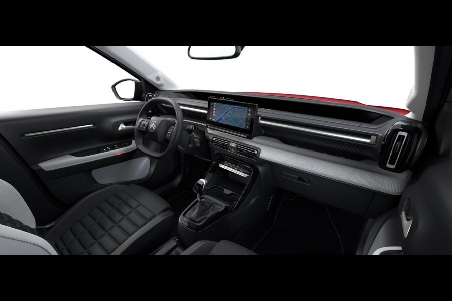 Citroën C3 1.2 Turbo 100pk Max Citroen C3 1.2 Turbo Max | Zwart dak | Parkeersensoren met camera | Climate control | 17" Lichtmetalen velgen | Navigatie | Nieuw model!