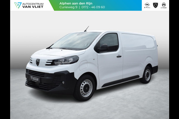 Peugeot e-Expert EV L3 75 kWh 3 ZITS | 0% RENTE | NAVI & CARPLAY | ACHTERUITRIJCAMERA MET SENSOREN | E.C.C. | UIT VOORRAAD LEVERBAAR