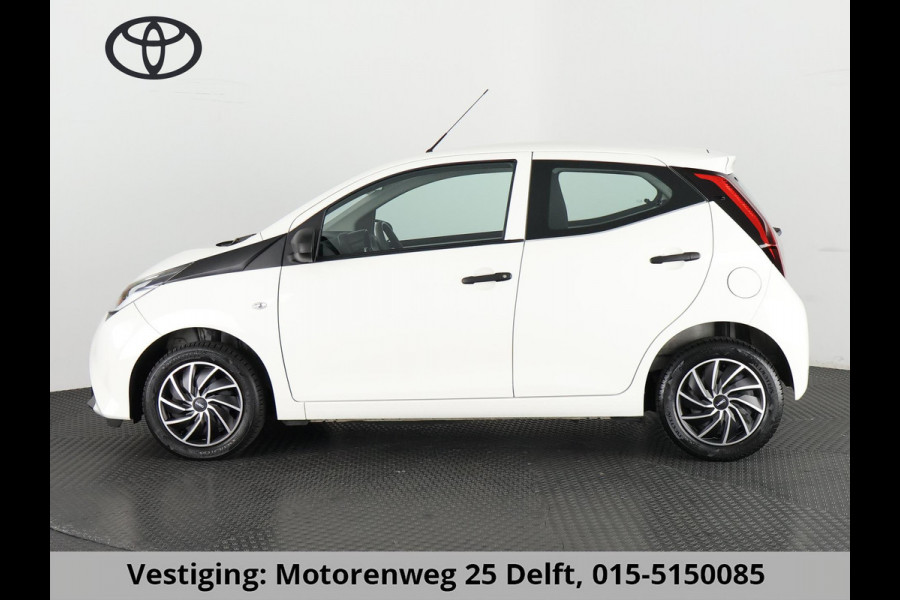 Toyota Aygo 1.0 VVT-i X FUN.AIRCO 1e EIG.GARANTIE TOT 10-2031 VOLLEDIG OH. AUDIO. SPEED LIMITER.