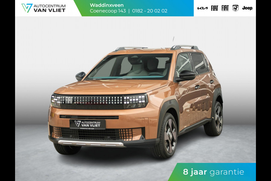 Fiat Grande Panda La Prima 7,4 kW 44 kWh | Uit voorraad leverbaar | Clima | Cruise | Camera | Apple Carplay | 17" | Navi
