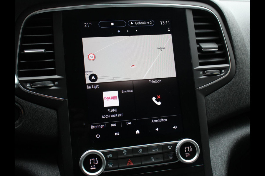 Renault MEGANE Estate 1.6 E-Tech PHEV 160pk Techno Leder Pack Airco|ECC Navi Carplay PDC VA + Camera Trekhaak Massage Full LED 160 pk