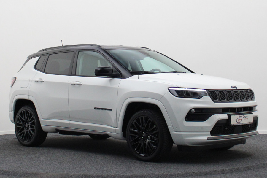 Jeep Compass 4xe 240 Plug-in Hybrid Electric S Leer, Virtual Cockpit, Camera, ACC, Apple Carplay, Rijstrooksensor, 19''