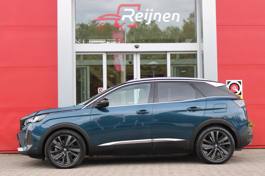 Peugeot 3008 1.6 HYbrid4 300PK GT 4WD | PANORAMISCH SCHUIF/KANTEL DAK | 19" LICHTMETALEN VELGEN "BLACK PACK" | DODEHOEK DETECTIE | NAVIGATIE | APPLE CARPLAY/ANDROID AUTO | ADAPTIVE CRUISE CONTROL | ACHTERUITRIJ CAMERA | PARKEERSENSOREN VOOR EN ACHTER | FULL LED KOPLAMPEN | CLIMATE CONTROL | DAB+ RADIO |