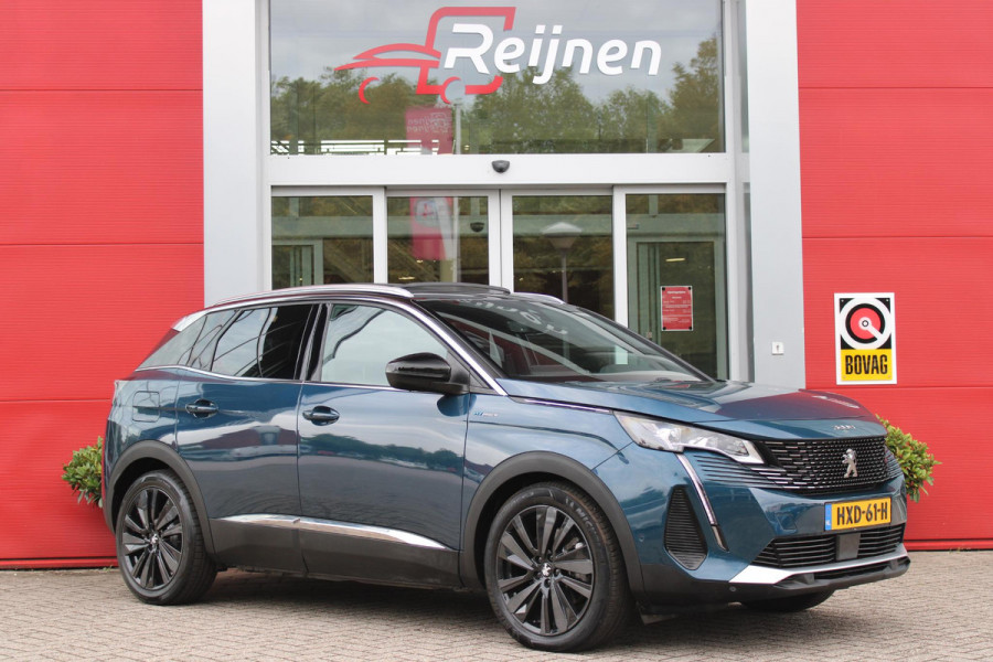 Peugeot 3008 1.6 HYbrid4 300PK GT 4WD | PANORAMISCH SCHUIF/KANTEL DAK | 19" LICHTMETALEN VELGEN "BLACK PACK" | DODEHOEK DETECTIE | NAVIGATIE | APPLE CARPLAY/ANDROID AUTO | ADAPTIVE CRUISE CONTROL | ACHTERUITRIJ CAMERA | PARKEERSENSOREN VOOR EN ACHTER | FULL LED KOPLAMPEN | CLIMATE CONTROL | DAB+ RADIO |