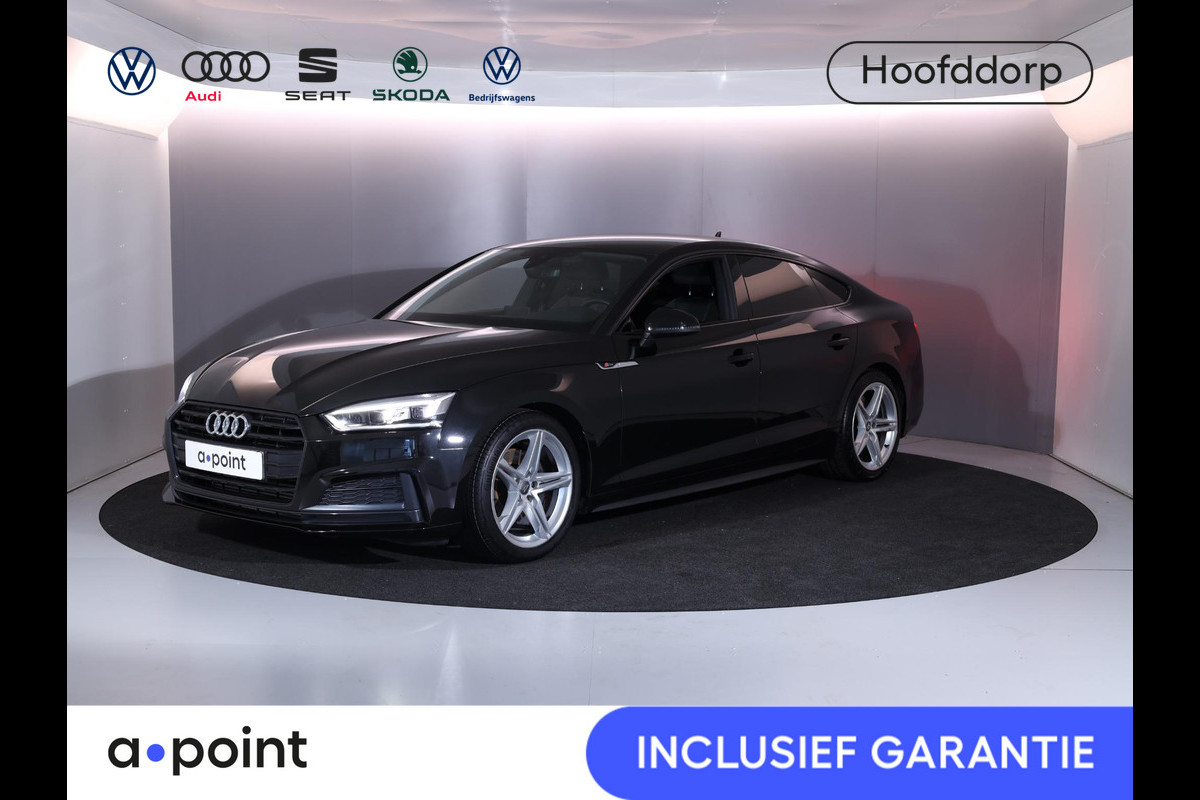 Audi A5 Sportback 40 TFSI Sport S-line Edition 190 pk S-tronic | Navigatie | Trekhaak | Parkeersensoren achter | Autom. airco (3 zones) | Stoelverwarming | S-line | Audi A5 Sportback 40 TFSI Sport S-line Edition 190 pk S-tronic | Navigatie | Trekhaak | Parkeersensoren achter | Autom. airco (3 zones) | Stoelverwarming | S-line |