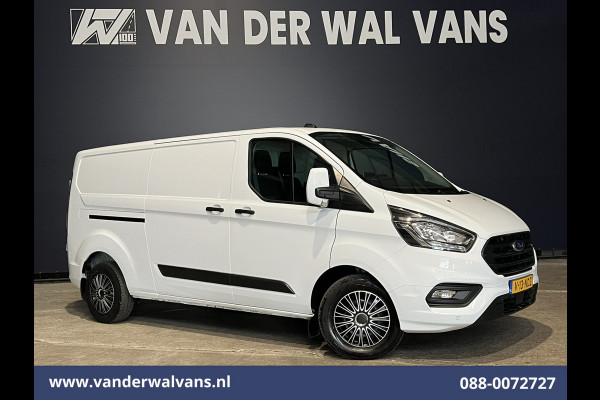 Ford Transit Custom 2.0 TDCI 130pk L2H1 Euro6 Airco | Android Auto | Stoelverwarming | Cruisecontrol | Parkeersensoren, 2800kg trekvermogen, verwarmde voorruit, bijrijdersbank, LED