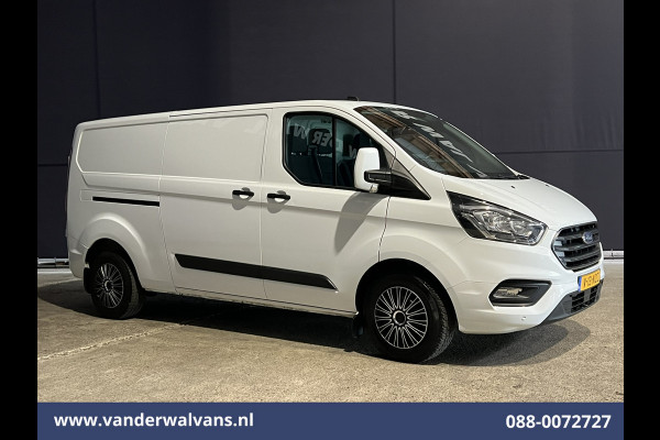 Ford Transit Custom 2.0 TDCI 130pk L2H1 Euro6 Airco | Android Auto | Stoelverwarming | Cruisecontrol | Parkeersensoren, 2800kg trekvermogen, verwarmde voorruit, bijrijdersbank, LED