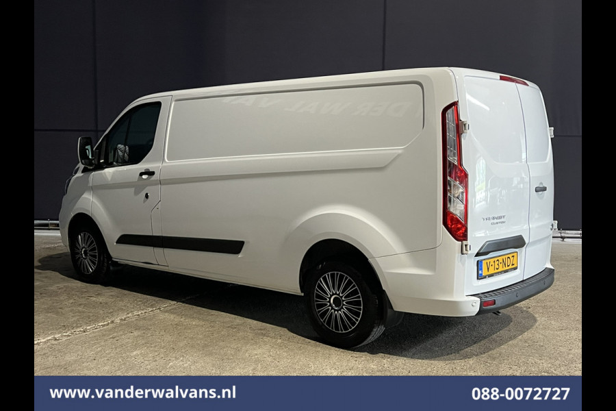 Ford Transit Custom 2.0 TDCI 130pk L2H1 Euro6 Airco | Android Auto | Stoelverwarming | Cruisecontrol | Parkeersensoren, 2800kg trekvermogen, verwarmde voorruit, bijrijdersbank, LED